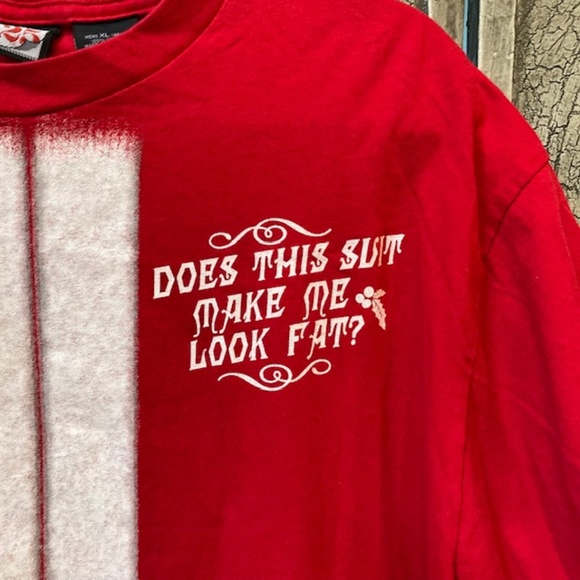 DEC.25 santa men's t-shirt - Picture 2 of 4